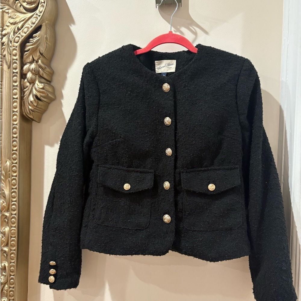 CHIC WINTER DRESS JACKET BUNDLE Commense Black Women's Blazer with dress - Picture 9 of 15